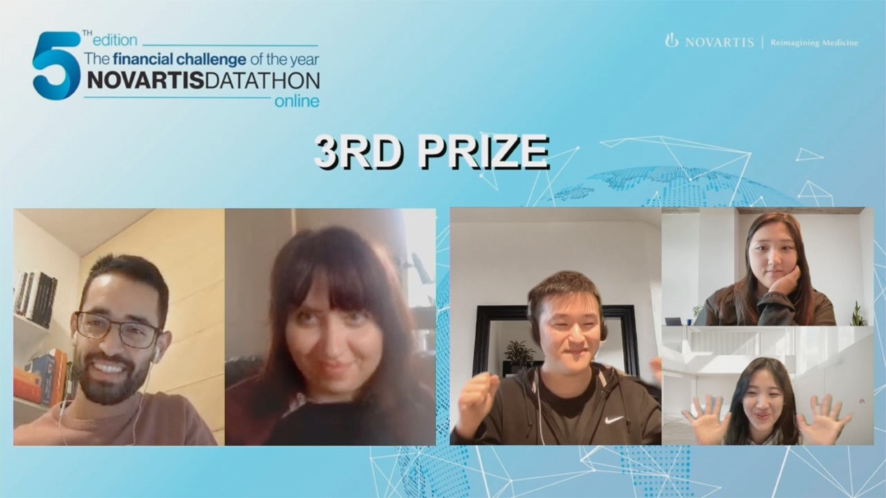 Tercer puesto de la Novartis Datathon
