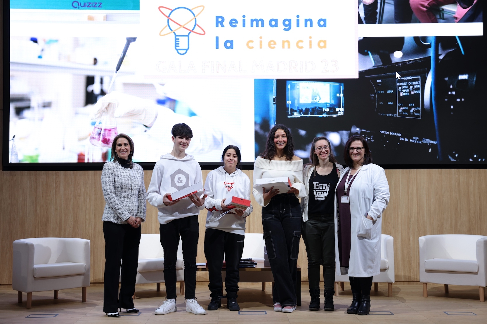 Ganadores de la edición Reimagina La Ciencia Madrid 23-24