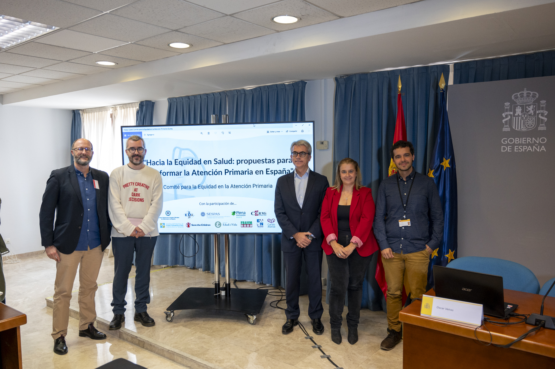 Presentación del informe “Hacia la equidad en Salud: propuestas para transformar la atención primaria en España”
