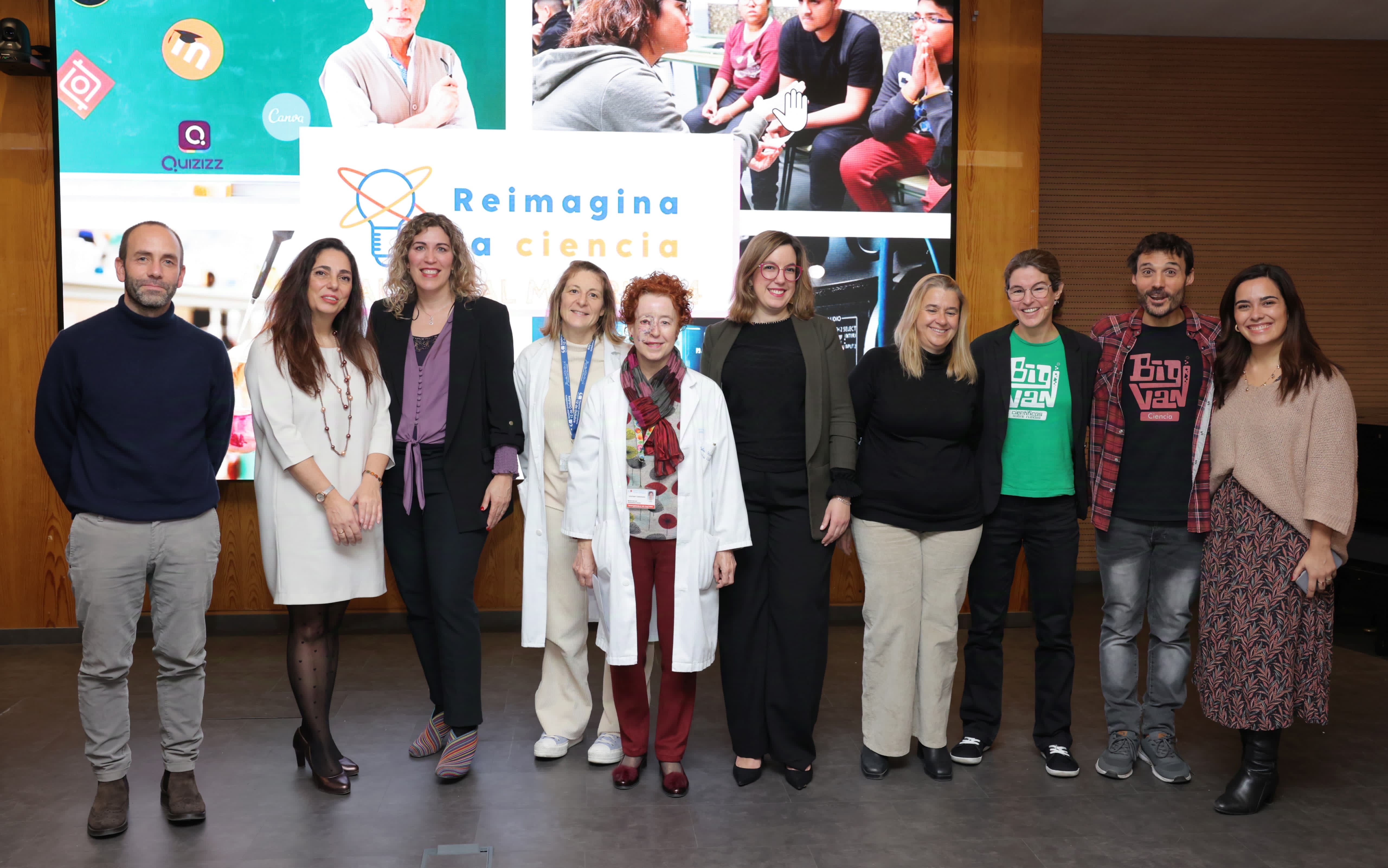 Reimagina la Ciencia Madrid 1_Autoridades y miembros del jurado