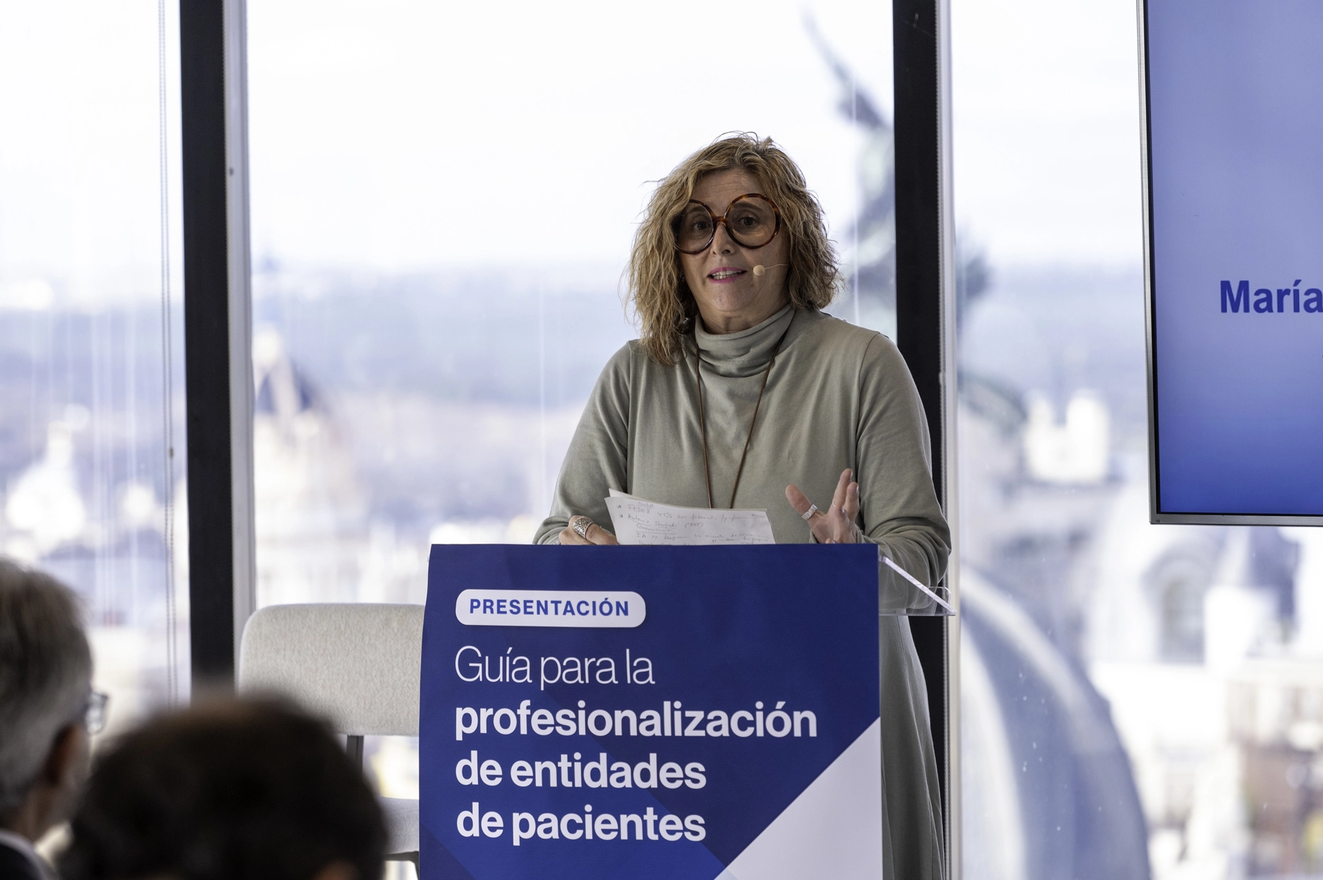 María del Rosario Fernández, Subdirectora General de Calidad Asistencial del Ministerio de Sanidad