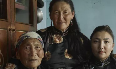 a mongolian-family-portrait
