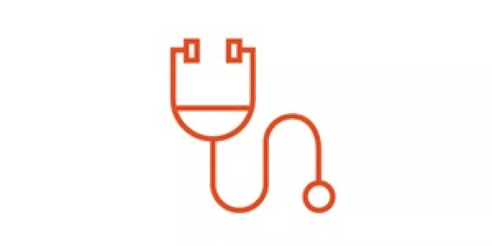 Medicine stethoscope icon