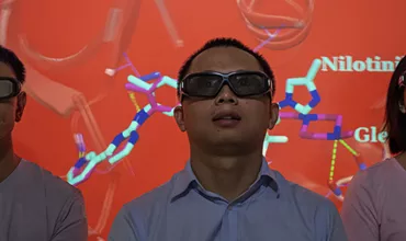 Scientists use 3D images to explore molecular structures