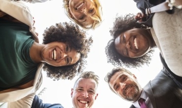 People in a circle