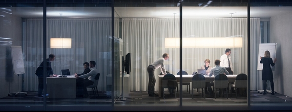 Business people meeting in a room