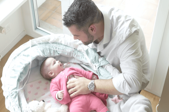 Our new parental leave policy helps Michael to share precious moments with his family
