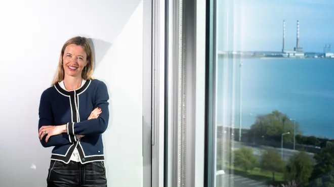 Photo of Audrey Derveloy in Novartis Ireland office