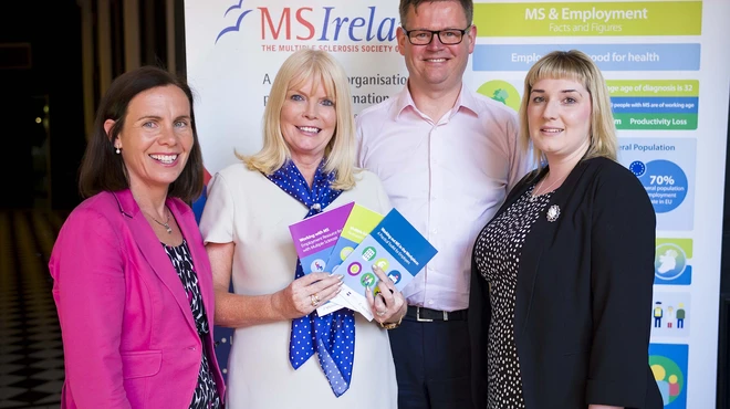 Launch of employment resource booklets with MS Ireland