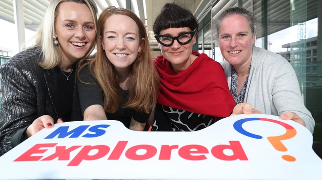 Group photo at the launch of MS Explored