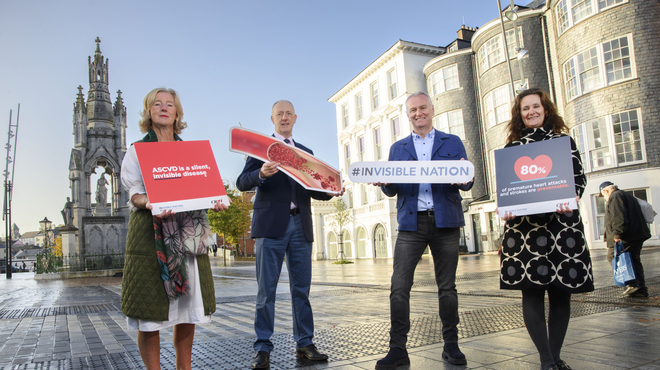 photo of people at the launch of the #invisible nation campaign