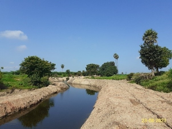 Water channel built in Telangana