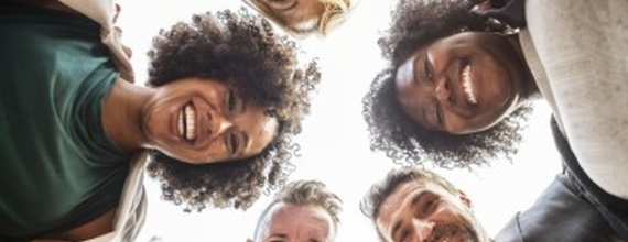 People in a circle