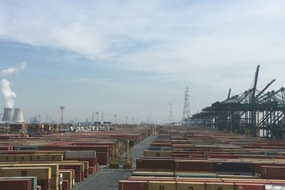 Industrial harbour