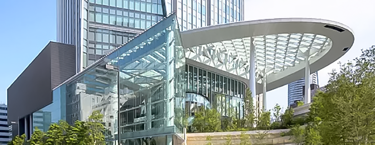 Toranomon hills entrance