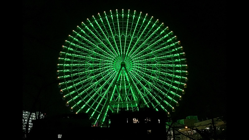 2019 lightup osaka tenpouzan daikanransha
