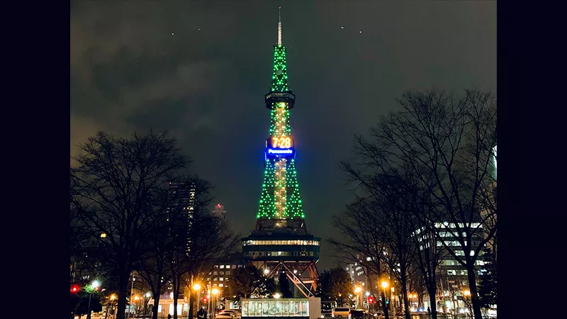 2019 lightup sapporo tv tower