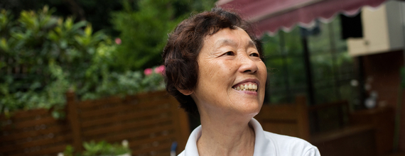 Chinese Lady Smiling 
