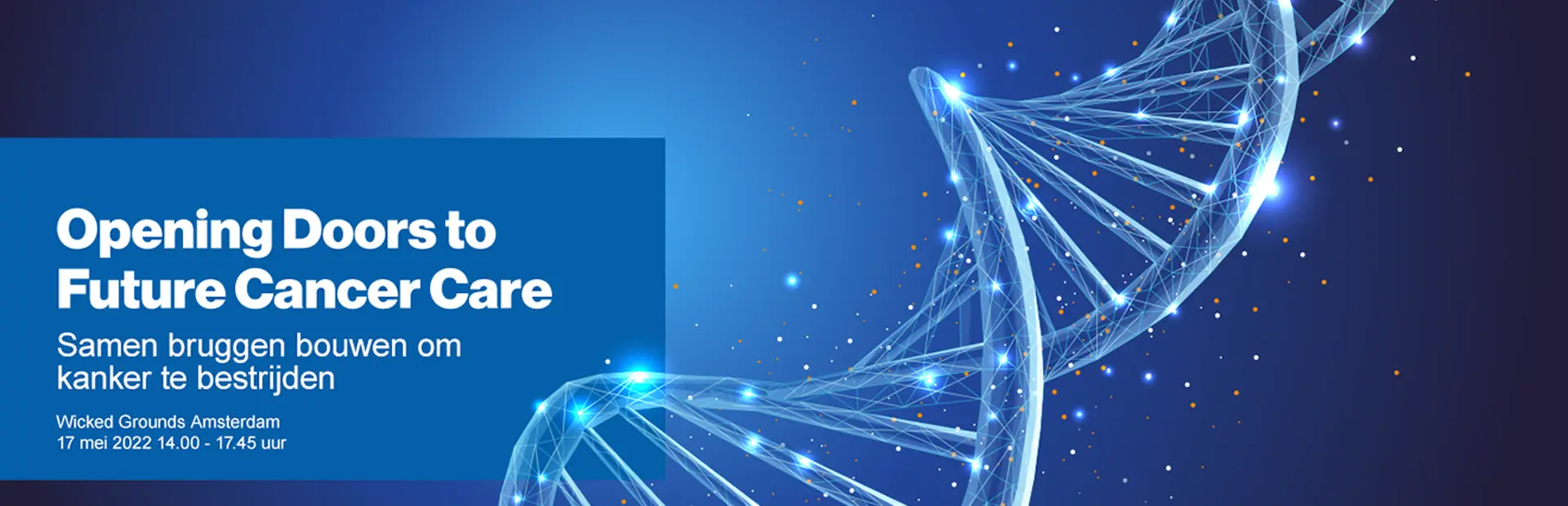 Banner event Opening Doors to Future Cancer Care