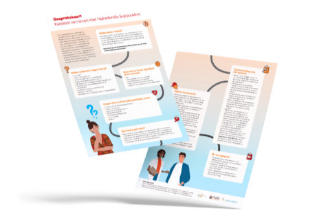 Illustratie van twee informatiekaarten