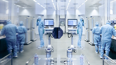 Onderzoek in laboratorium