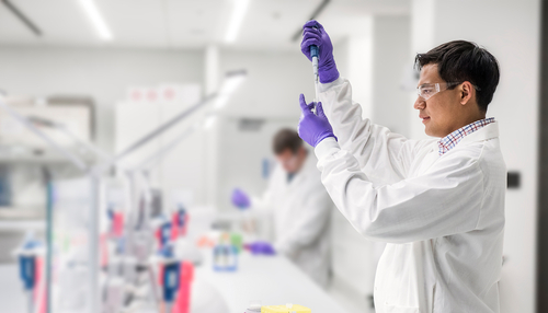 Scientist in a lab