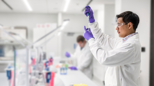 Scientist in a lab