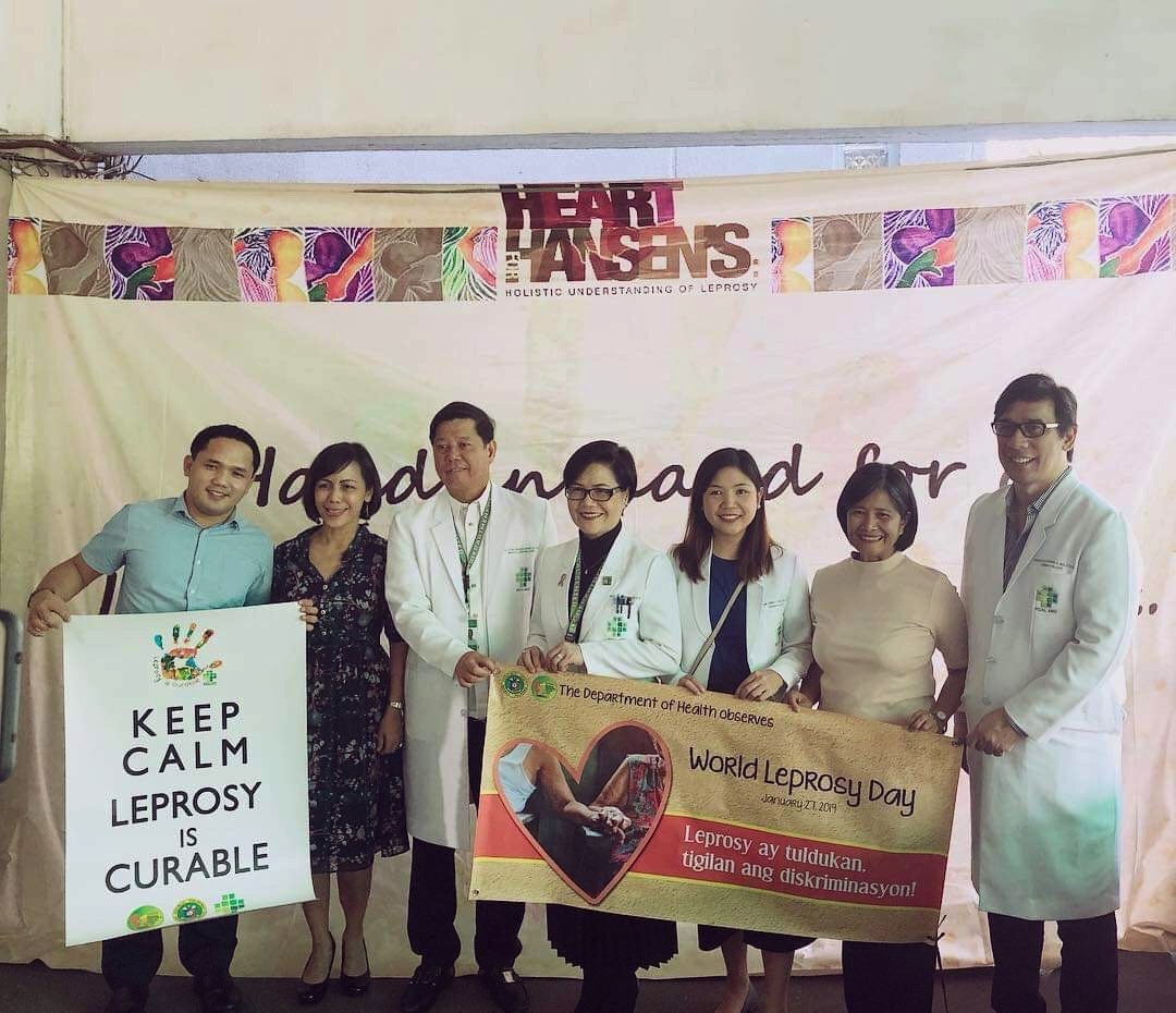 World Leprosy Day celebration with hospital partner
