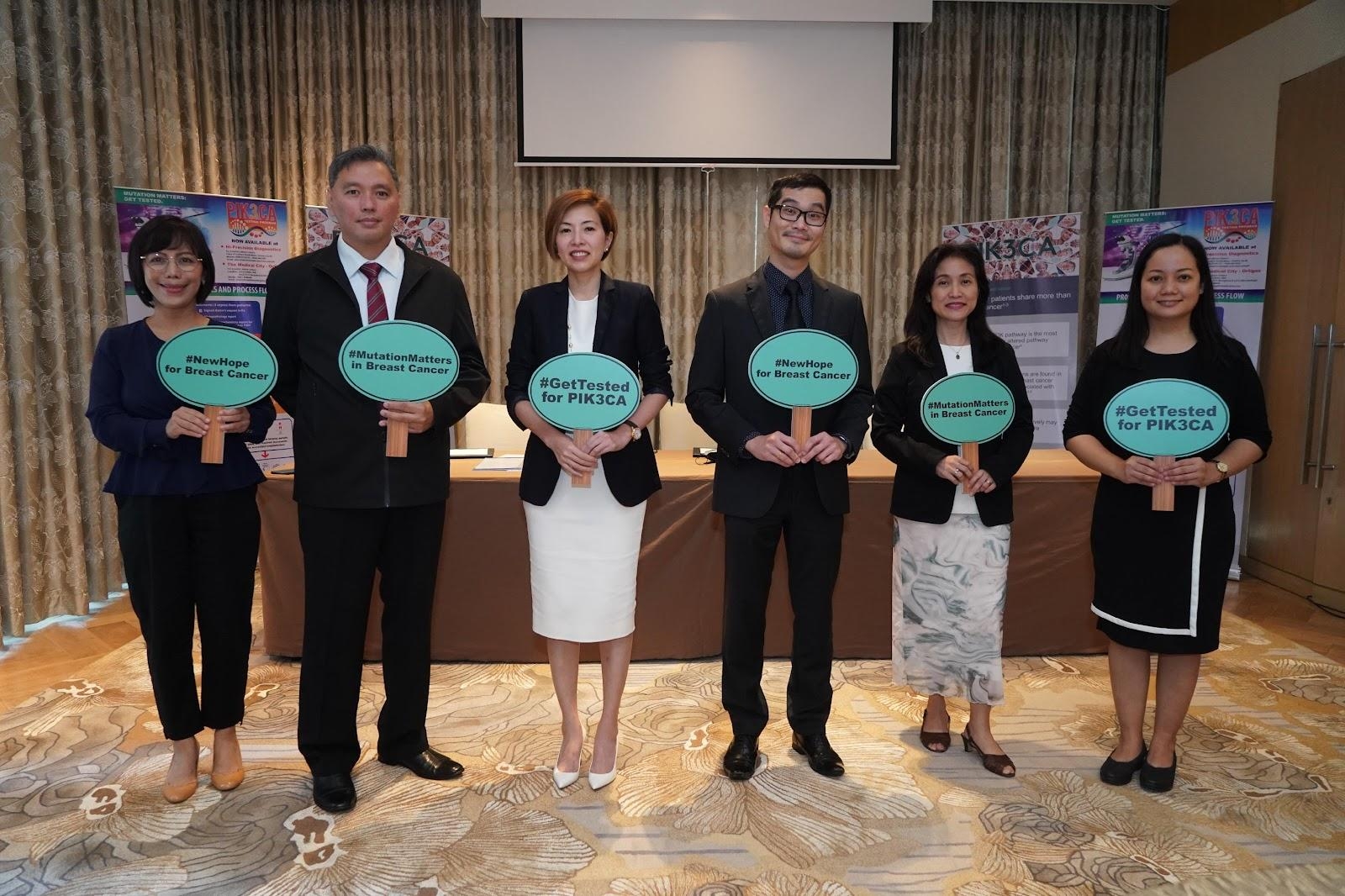 Stakeholders declared their commitment to promote awareness on the importance of PIK3CA testing and to facilitate  testing for advanced breast cancer patients.