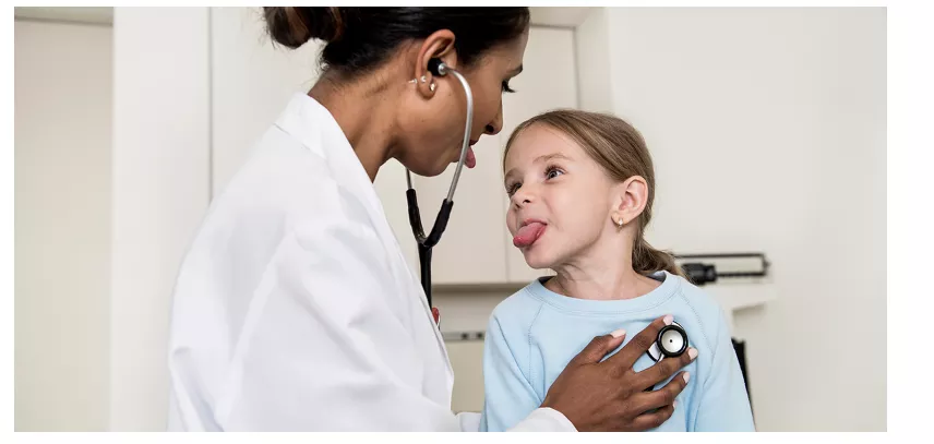 Doctor Examining the young girl