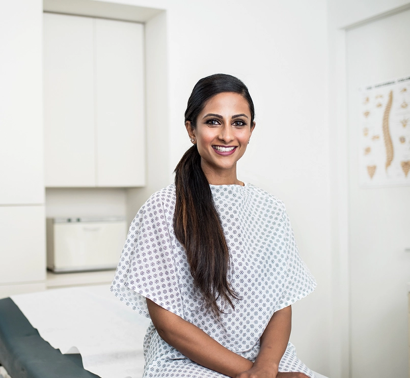 Pacjentka podczas badania