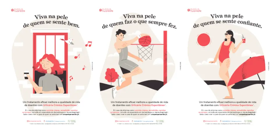 Viva na pele de quem se sente bem