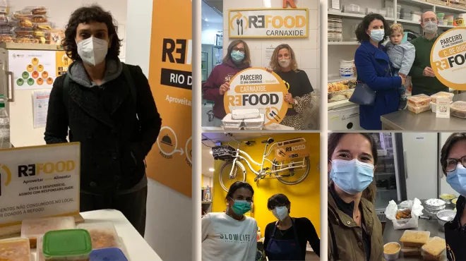 Colaboradores da Novartis Portugal entregam mais de 700 refeições na Refood, de norte a sul do país