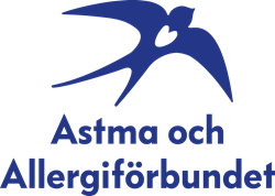 Astma och allergiförbundets logotyp. Illustration.