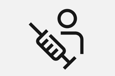 Vaccination station icon