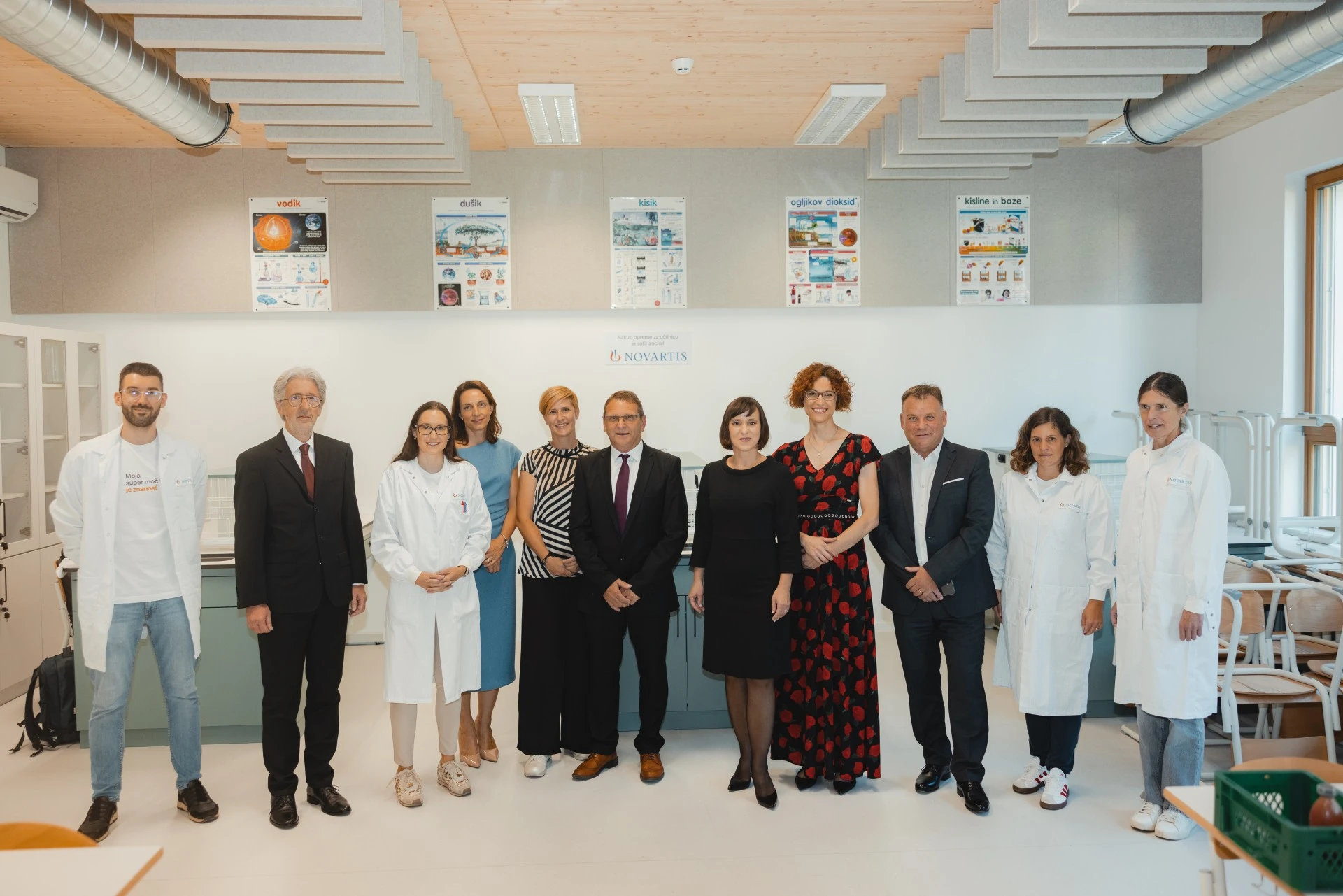 Novartis na šoli v Mengšu