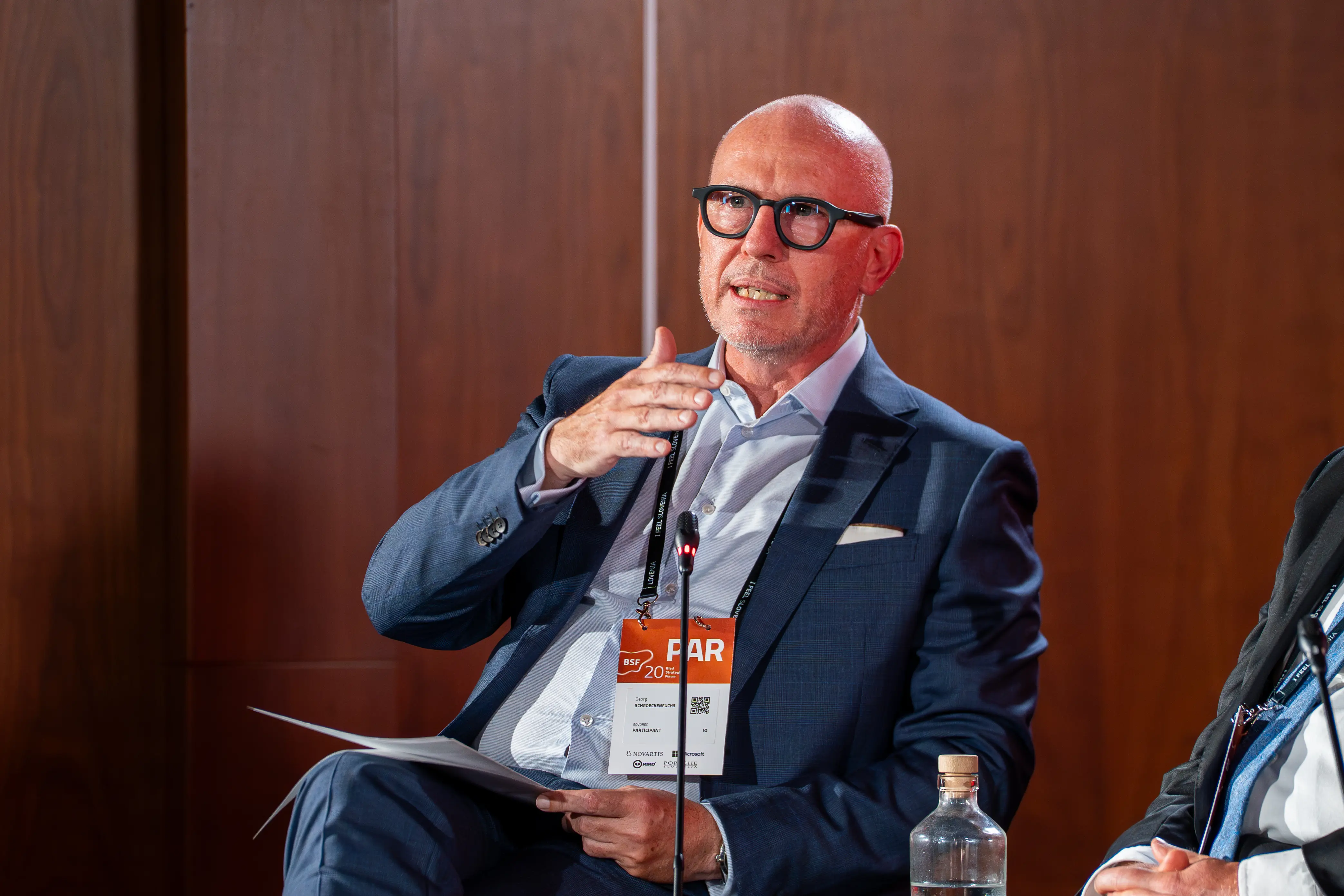 Predstavitev na strateškem forumu Bled Novartis