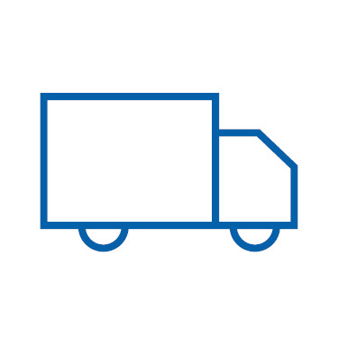 Icon of shipping truck