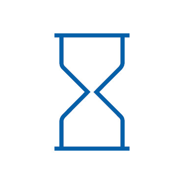 Icon of hourglass
