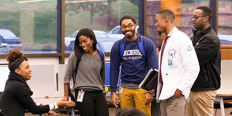 Students at Morehouse School of Medicine