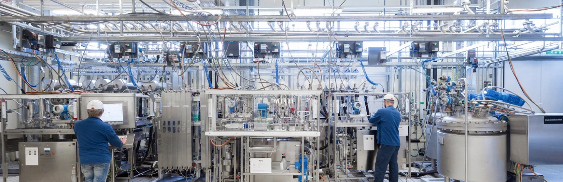 Continuous flow manufacturing facility