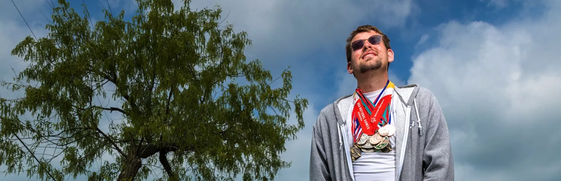Special Olympian Ryan Groves suffers from TSC, a genetic condition that afflicts nearly 1 million patients worldwide.