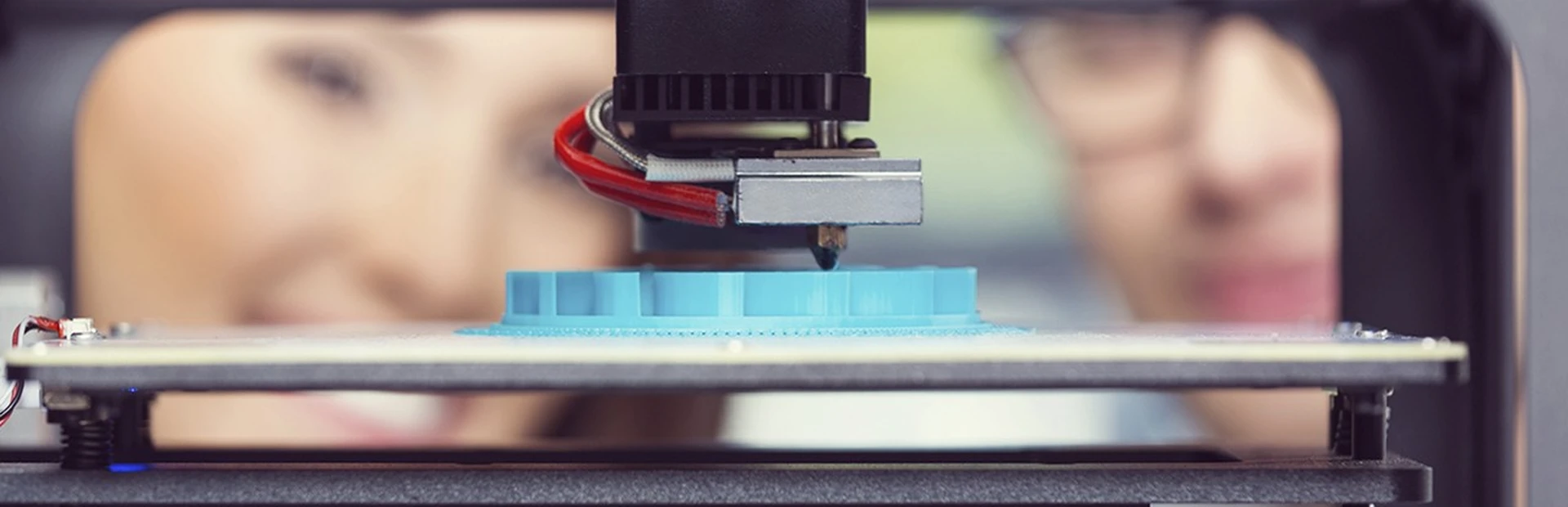 3-D printer in action