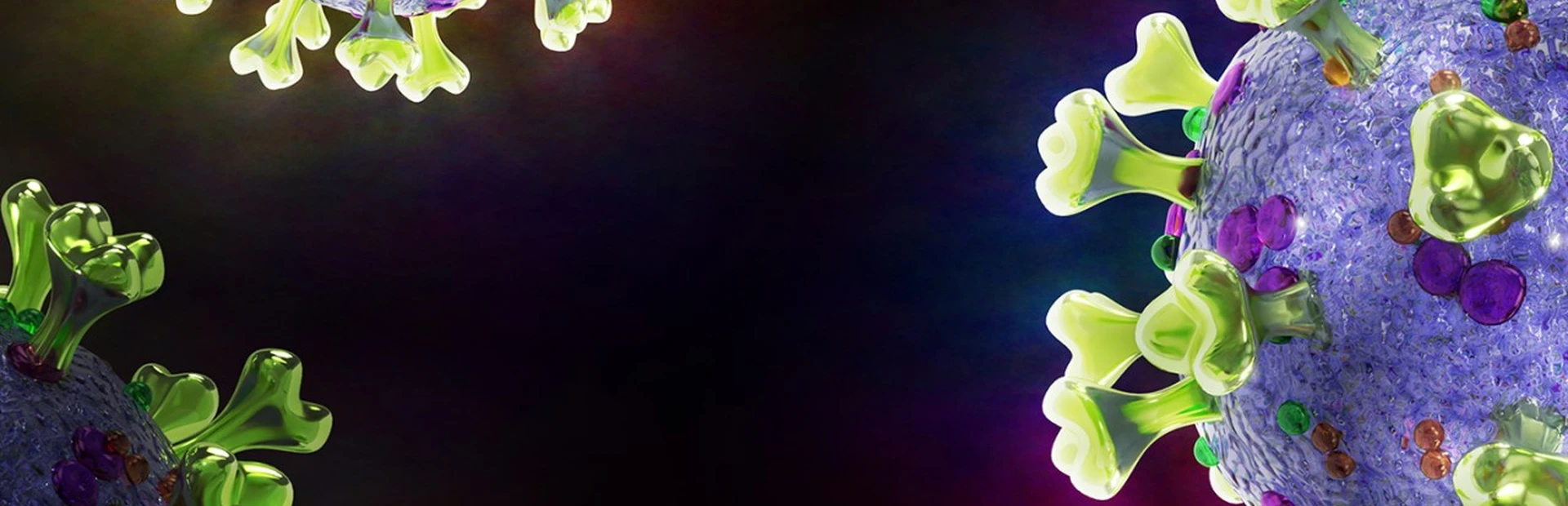 3D rendering of COVID-19, the novel coronavirus causing the pandemic