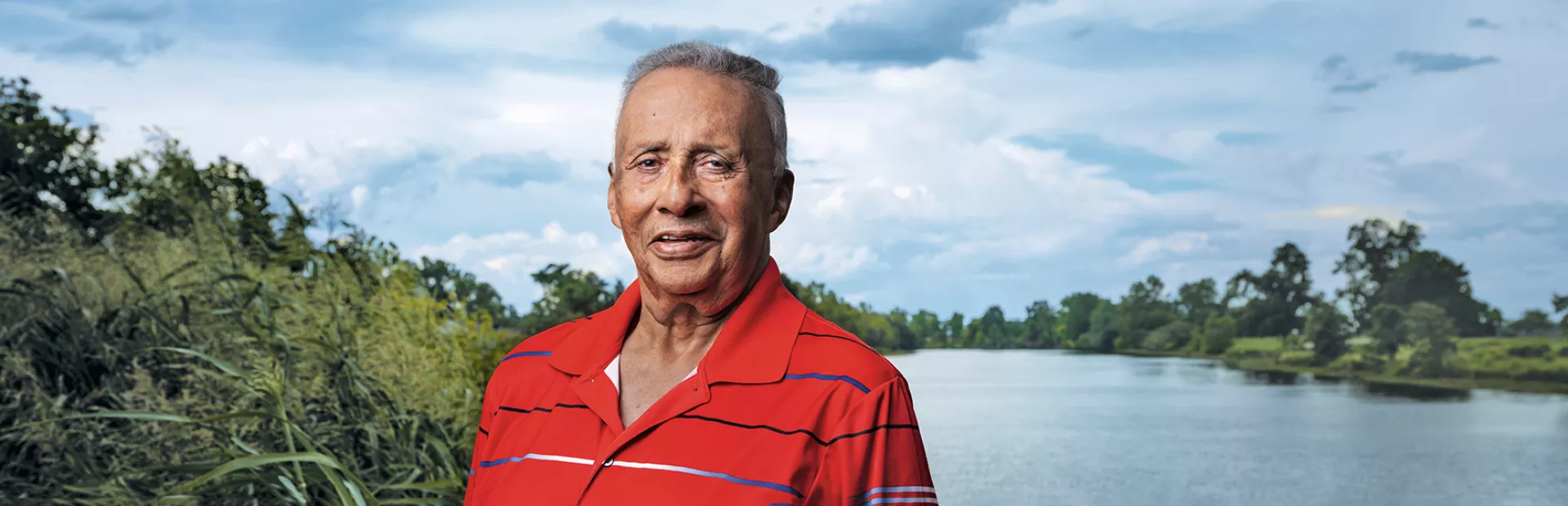 Van Lacour, prostate cancer patient living in Natchez, Louisiana, who received a Novartis radioligand therapy