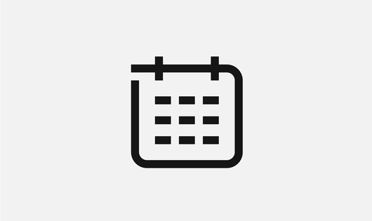 Icon representing a calendar