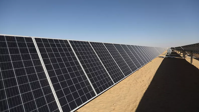 Photovoltaic power plant in Egypt