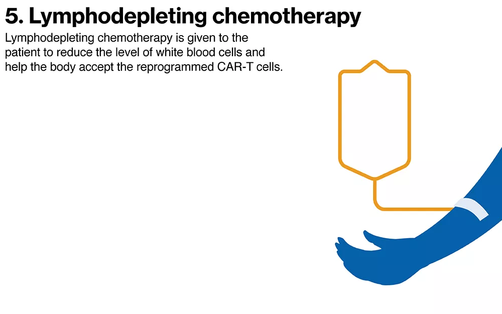 Lymphodepleting chemotherapy