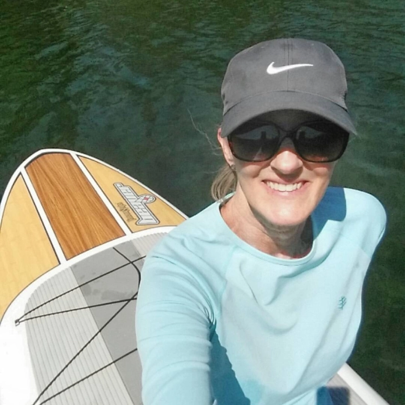 Patient living with myelodysplastic syndrome enjoying time outdoors