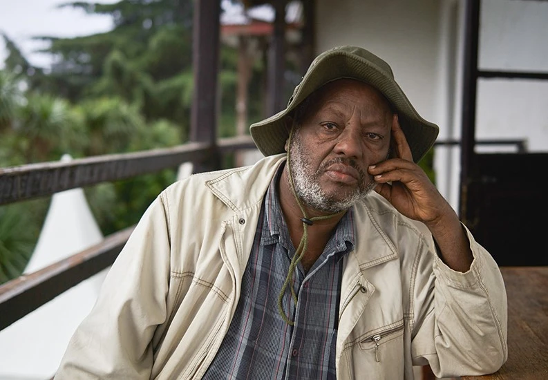 Kassahun, a used clothing merchant